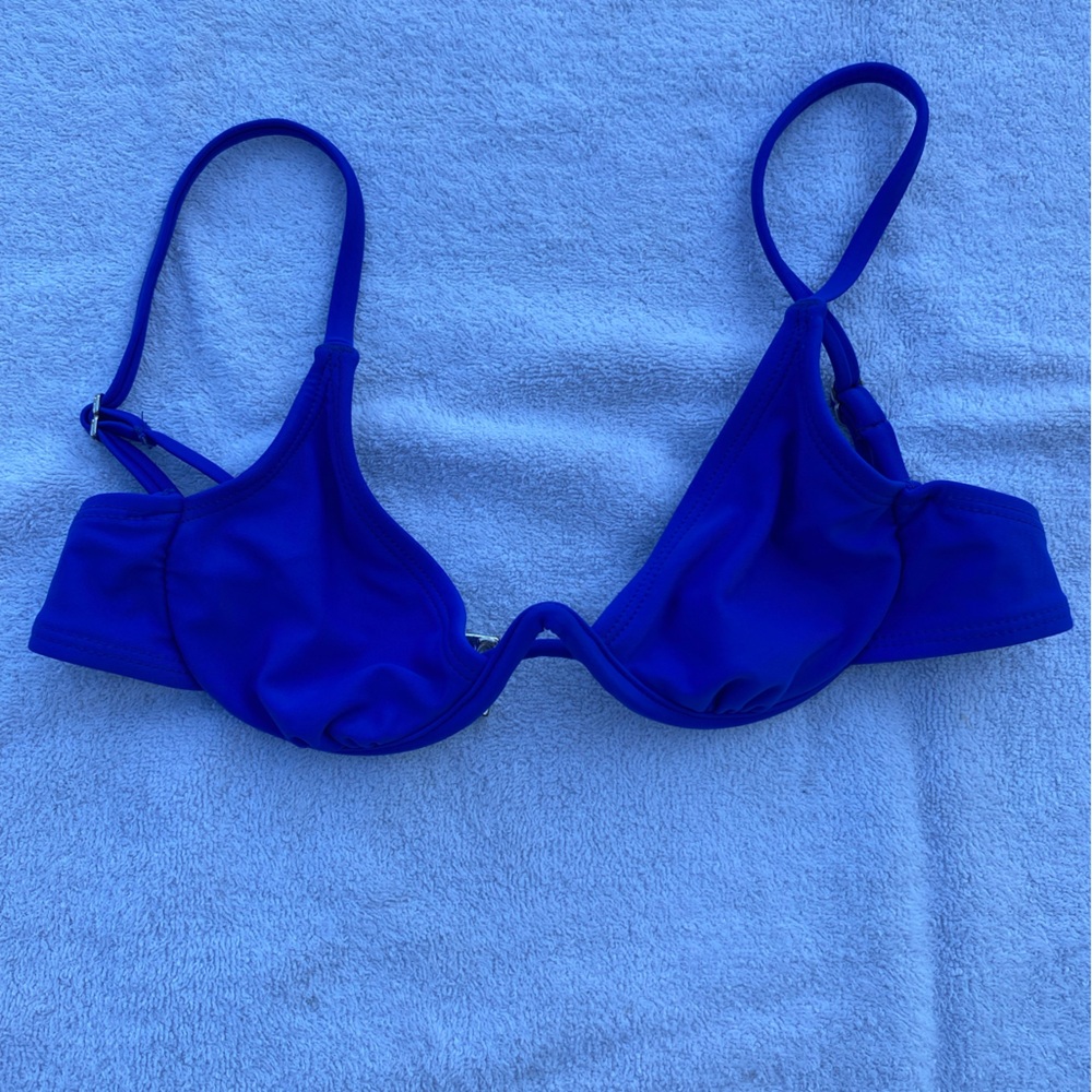 Xhilaration Blue Bikini Top
